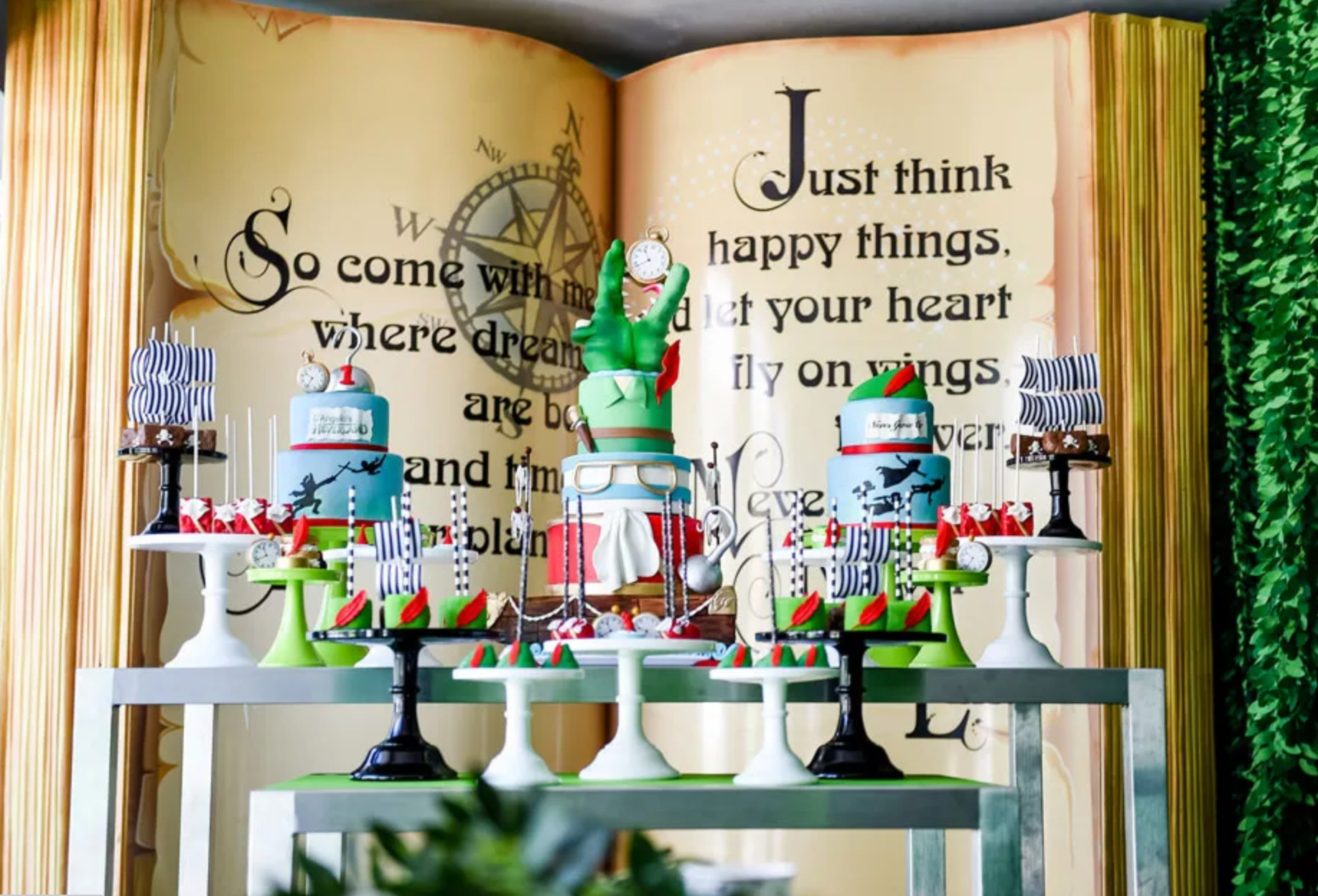 Peter Pan + Neverland Inspired Birthday Party