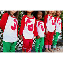 Load image into Gallery viewer, Christmas Letter Raglan
