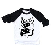 Load image into Gallery viewer, LEVEL UP THREE - RAGLAN
